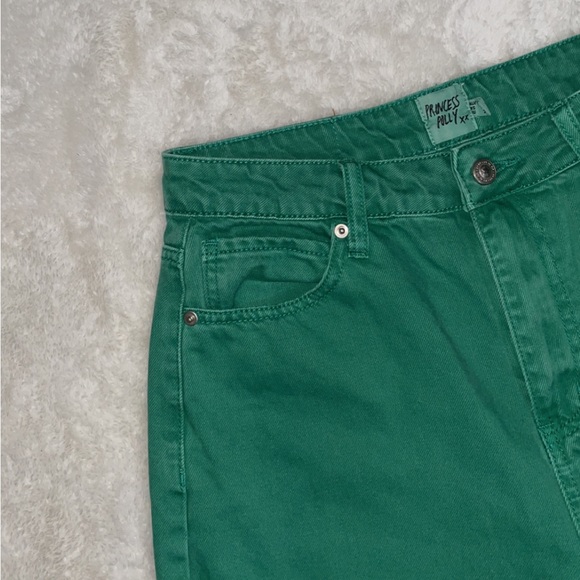 NWOT Princess Polly Green Jeans - Picture 4 of 11